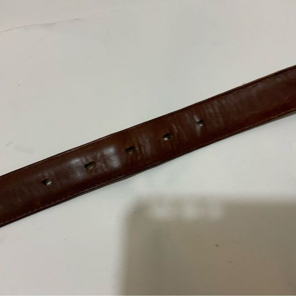 Vintage Coach 5923 Sienna Leather brown Belt, Size 38/95 - Picture 12 of 13